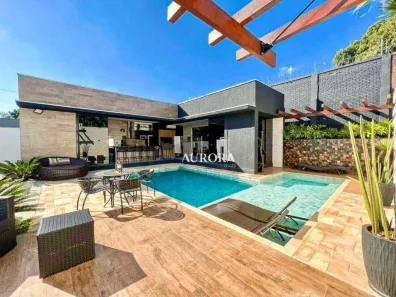 Casa de Condomínio com 4 Quartos à venda, 510m² no Gleba Fazenda Palhano, Londrina