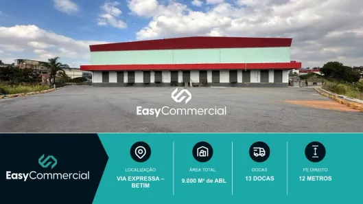 Galpão/Depósito/Armazém para alugar, 9072m² no Cincão, Contagem