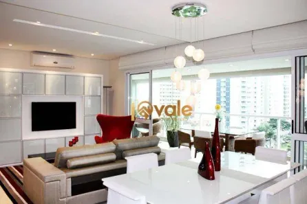 Apartamento com 4 Quartos para venda ou aluguel, 183m² no Parque Residencial Aquarius, São José dos Campos