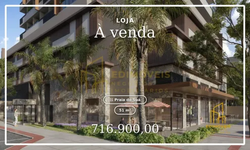 Ponto Comercial à venda, 51m² no Praia do Suá, Vitória