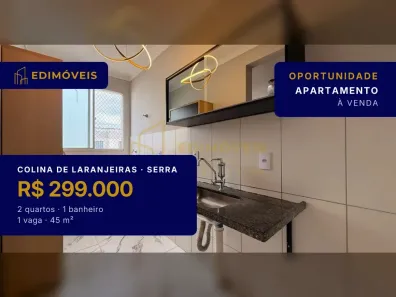 Apartamento com 2 Quartos à venda, 45m² no Colina de Laranjeiras, Serra