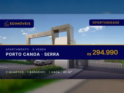 Apartamento com 2 Quartos à venda, 45m² no Porto Canoa, Serra
