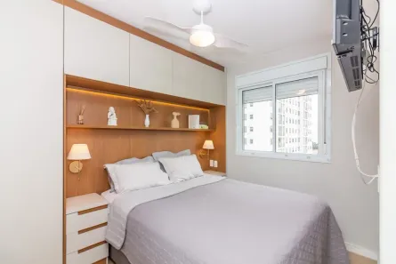 Apartamento com 2 Quartos à venda, 44m² no Santo Amaro, São Paulo