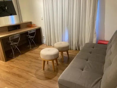 Apartamento com 1 Quarto para alugar, 33m² no Santo Amaro, São Paulo