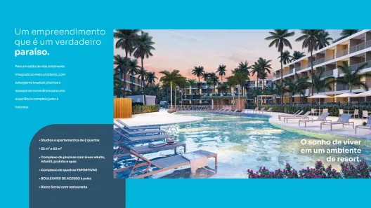 Apartamento com 2 Quartos à venda, 63m² no , Tamandaré