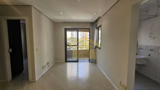 Apartamento com 1 Quarto para venda ou aluguel, 40m² no Brooklin Paulista, São Paulo