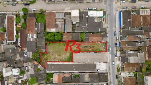 Lote/Terreno à venda, 862m² no Parque São Vicente, São Vicente