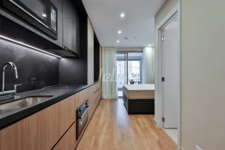 Apartamento com 1 Quarto para alugar, 30m² no Indianópolis, São Paulo