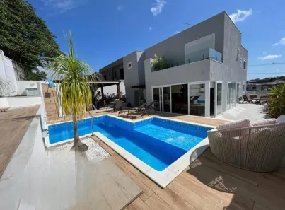 Casa de Condomínio com 4 Quartos à venda, 410m² no Alphaville (Abrantes), Camaçari