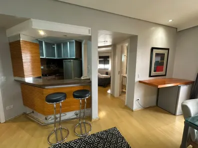 Flat com 1 Quarto para alugar, 45m² no Vila Nova Conceição, São Paulo