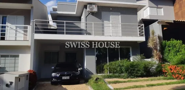 Casa de Condomínio com 3 Quartos para venda ou aluguel, 250m² no Parque Rural Fazenda Santa Cândida, Campinas