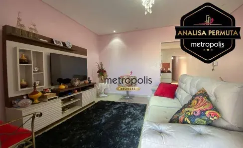 Casa com 3 Quartos à venda, 138m² no Vila Palmares, Santo André
