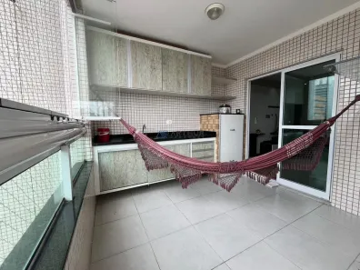 Apartamento com 3 Quartos à venda, 122m² no Boqueirão, Praia Grande