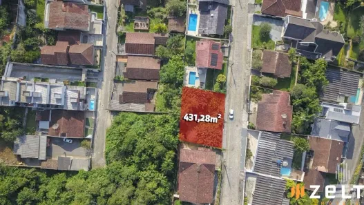 Lote/Terreno à venda, 431m² no Velha, Blumenau