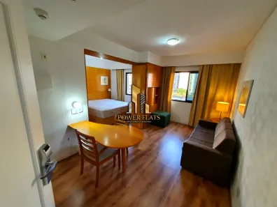 Flat com 1 Quarto para alugar, 35m² no Moema, São Paulo