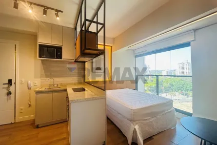 Apartamento com 1 Quarto para alugar, 26m² no Jardim das Acácias, São Paulo