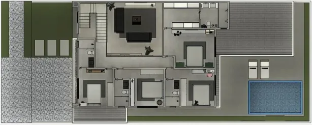 Casa de Condomínio com 4 Quartos à venda, 346m² no Parque Brasil 500, Paulínia