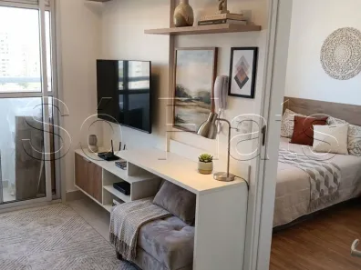 Apartamento com 1 Quarto para alugar, 26m² no Jardim Itacolomi, São Paulo
