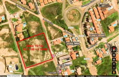 Lote/Terreno para alugar, 9500m² no Porto das Dunas, Aquiraz