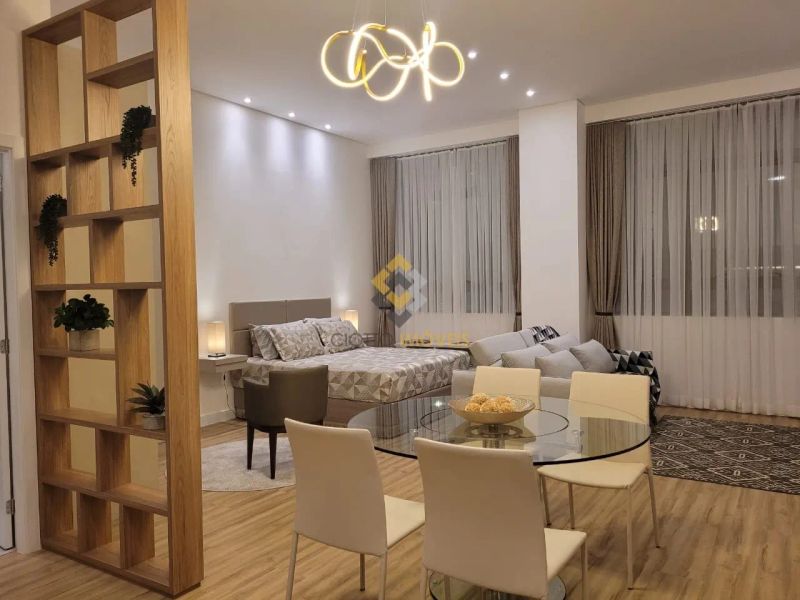 Flat com 1 quarto — Barro Preto, Belo Horizonte