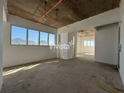 Sala Comercial à venda, 105m² no Ponta da Praia, Santos