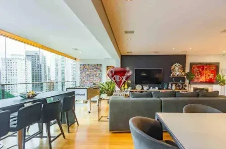 Apartamento com 1 Quarto para alugar, 160m² no Vila Nova Conceição, São Paulo