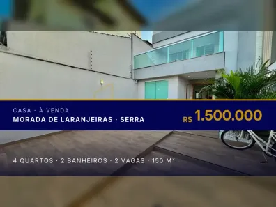 Casa com 4 Quartos à venda, 150m² no Morada de Laranjeiras, Serra