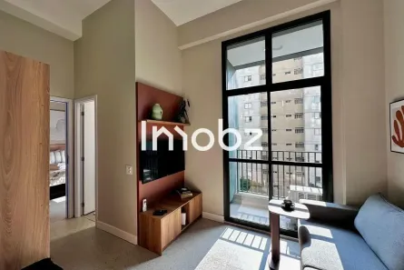 Apartamento com 1 Quarto à venda, 34m² no Santo Amaro, São Paulo