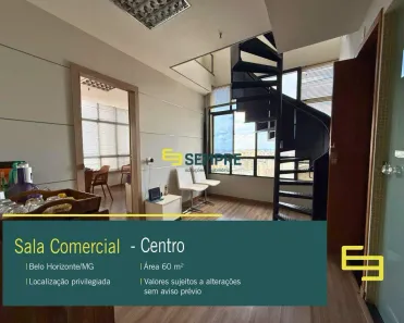 Sala Comercial à venda, 60m² no Centro, Belo Horizonte