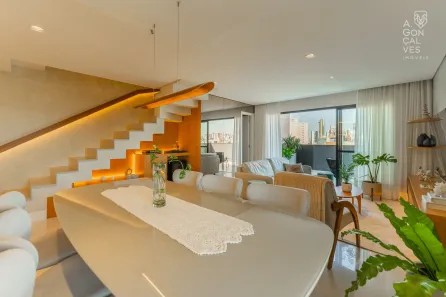 Cobertura com 3 Quartos para alugar, 152m² no São Francisco, Curitiba