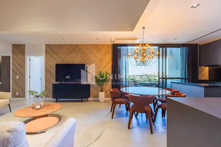 Apartamento com 3 Quartos para alugar, 141m² no Nova Campinas, Campinas