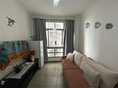 Apartamento com 1 Quarto à venda, 46m² no Itararé, São Vicente