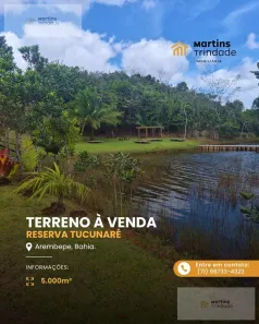 Lote/Terreno à venda, 5000m² no Arembepe (Abrantes), Camaçari