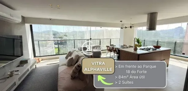 Apartamento com 2 Quartos à venda, 84m² no Dezoito do Forte Empresarial/Alphaville., Barueri
