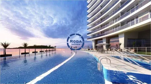 Apartamento com 1 Quarto à venda, 44m² no Gonzaga, Santos