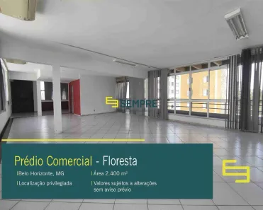 Prédio Comercial para alugar, 2400m² no Floresta, Belo Horizonte