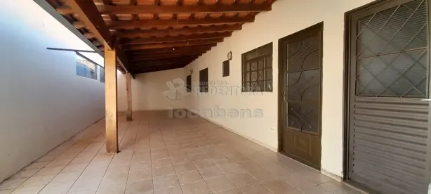 Casa com 2 Quartos para alugar, 85m² no Jardim Planalto, São José do Rio Preto