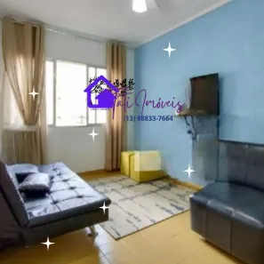 Apartamento com 1 Quarto à venda, 50m² no Tupi, Praia Grande