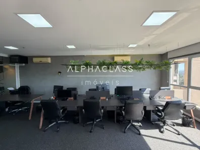 Sala Comercial para alugar, 86m² no Sítio Tamboré Alphaville, Barueri