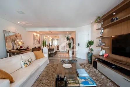 Apartamento com 4 Quartos para alugar, 204m² no Gonzaga, Santos