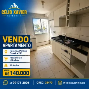 Apartamento com 2 Quartos à venda, 46m² no Paranoá Parque, Brasília
