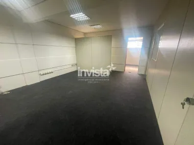 Sala Comercial para alugar, 170m² no Centro, Santos