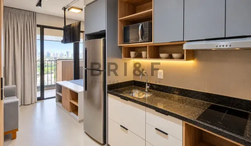 Apartamento com 1 Quarto à venda, 26m² no Brooklin Paulista, São Paulo