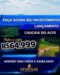 Lote/Terreno à venda, 500m² no Centro (Caucaia do Alto), Cotia