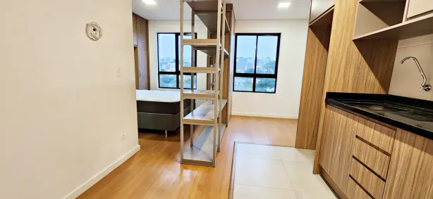 Apartamento para alugar, 26m² no Tingui, Curitiba