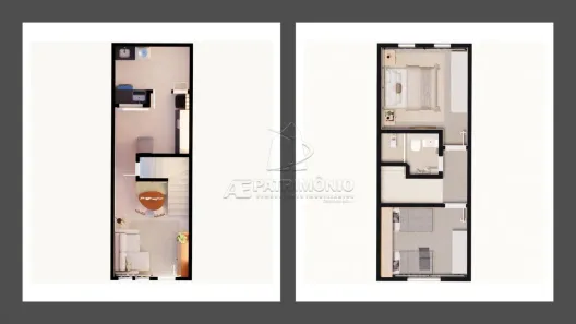 Casa de Condomínio com 2 Quartos à venda, 58m² no Jardim Europa, Sorocaba