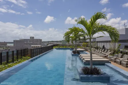 Flat com 1 Quarto à venda, 15m² no Cabo Branco, João Pessoa