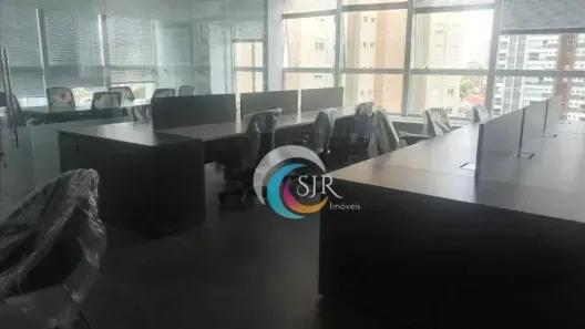 Sala Comercial para alugar, 110m² no Cidade Monções, São Paulo