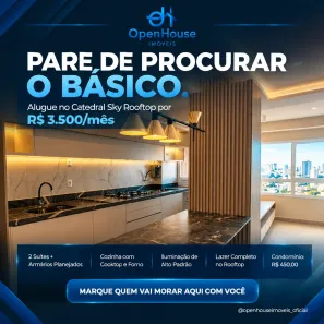 Apartamento com 2 Quartos para alugar, 70m² no Setor Central, Goiânia