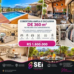 Cobertura com 4 Quartos à venda, 360m² no Recreio dos Bandeirantes, Rio de Janeiro